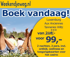 Weekendjeweg - Aux Anciennes Tanneries 3* vanaf 99,-. Weekendjeweg - Aux Anciennes Tanneries 3* vanaf 99,-.