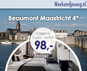 Weekendjeweg - Beaumont Maastricht 4* vanaf 98,-.