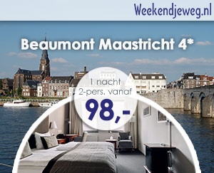 Weekendjeweg - Beaumont Maastricht 4* vanaf 98,-. Weekendjeweg - Beaumont Maastricht 4* vanaf 98,-.