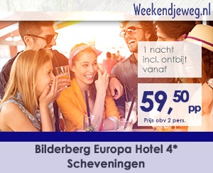 Weekendjeweg - Bilderberg Europa Hotel 4* vanaf 119,-. Weekendjeweg - Bilderberg Europa Hotel 4* vanaf 119,-.