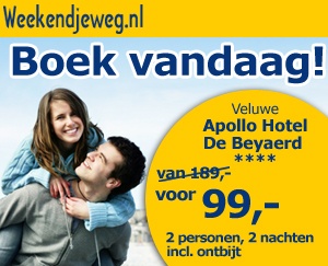 Weekendjeweg - Breda, Apollo Hotel Breda City Centre 4* Vanaf 99,00.