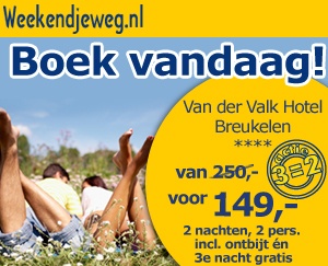 Weekendjeweg - Breukelen, Van der Valk Hotel 4* vanaf 149,00.