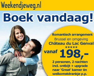 Weekendjeweg - Brussel En Omgeving, Ch?teau Du Lac Genval 5* Vanaf 198,00.