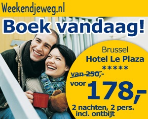 Weekendjeweg - Brussel, Hotel Le Plaza 5* Vanaf 178,00. Weekendjeweg - Brussel, Hotel Le Plaza 5* Vanaf 178,00.