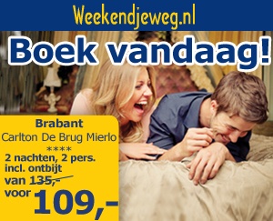 Weekendjeweg - Carlton De Brug 4* vanaf 109,-.