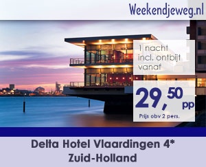 Weekendjeweg - Delta Hotel Vlaardingen 4* vanaf 59,-.