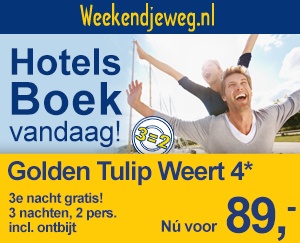 Weekendjeweg - Designhotel Maastricht - Hampshire Eden 4* vanaf 159,-.