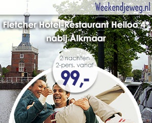 Weekendjeweg - Fletcher Hotel-Restaurant Heiloo 4* vanaf 99,-.