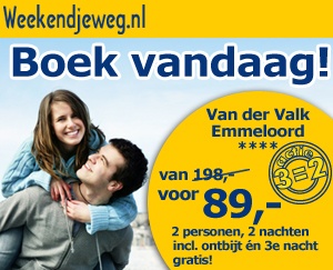 Weekendjeweg - Flevoland, Van Der Valk Emmeloord 4* Vanaf 89,00. Weekendjeweg - Flevoland, Van Der Valk Emmeloord 4* Vanaf 89,00.