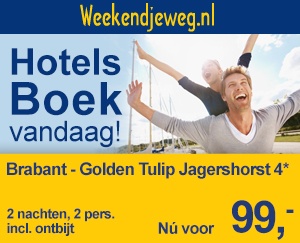 Weekendjeweg - Golden Tulip Amersfoort 3* vanaf 99,-. Weekendjeweg - Golden Tulip Amersfoort 3* vanaf 99,-.