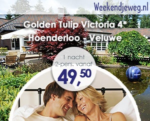 Weekendjeweg - Golden Tulip Victoria 4* vanaf 49,50. Weekendjeweg - Golden Tulip Victoria 4* vanaf 49,50.