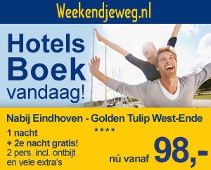 Weekendjeweg - Golden Tulip West-Ende 4* vanaf 98,-. Weekendjeweg - Golden Tulip West-Ende 4* vanaf 98,-.