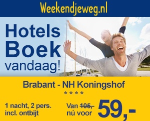 Weekendjeweg - Grand Hotel Alkmaar 4* vanaf 129,-.
