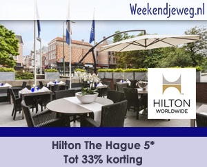 Weekendjeweg - Hilton The Hague 5* vanaf 86,43.