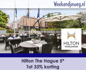 Weekendjeweg - Hilton The Hague 5* vanaf 99,83. Weekendjeweg - Hilton The Hague 5* vanaf 99,83.