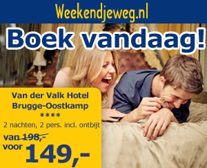 Weekendjeweg - Holiday Inn Express Gent 3* vanaf 139,-.