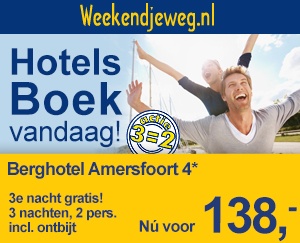 Weekendjeweg - Hotel 2000 3* vanaf 49,-.