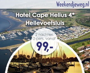 Weekendjeweg - Hotel Cape Helius 4* vanaf 99,-.
