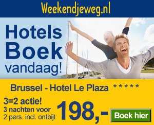 Weekendjeweg - Hotel Le Plaza 5* vanaf 198,-. Weekendjeweg - Hotel Le Plaza 5* vanaf 198,-.