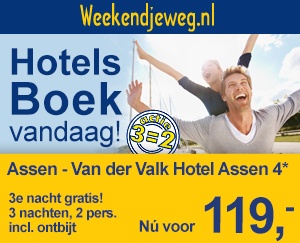 Weekendjeweg - Hotel Papendal 4* vanaf 99,-.