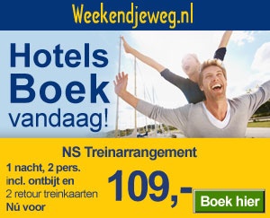 Weekendjeweg - Hotel Polaris 3* vanaf 109,-.