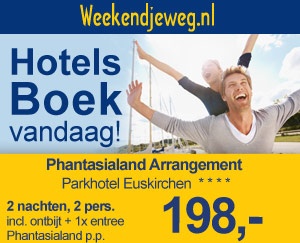 Weekendjeweg - Hotel Spoorzicht Loppersum 3* vanaf 119,-.