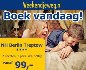 Weekendjeweg - NH Berlin Treptow 4* vanaf 99,-.