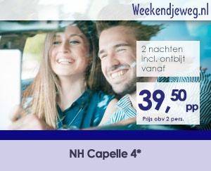 Weekendjeweg - NH Capelle 4* vanaf 79,-.