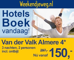 Weekendjeweg - NH Gent Sint Pieters 4* vanaf 79,-.