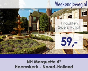 Weekendjeweg - NH Marquette 4* vanaf 59,-.