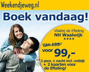 Weekendjeweg - Nh Waalwijk 4* Vanaf 99,00.
