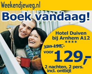 Weekendjeweg - Omgeving Arnhem, Hotel Duiven Bij Arnhem A12 4* Vanaf 129,00. Weekendjeweg - Omgeving Arnhem, Hotel Duiven Bij Arnhem A12 4* Vanaf 129,00.