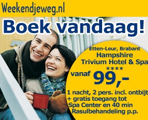 Weekendjeweg - Omgeving Breda, Hampshire Trivium Hotel & Spa Etten-leur 4* Vanaf 99,00.