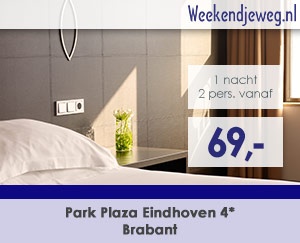 Weekendjeweg - Park Plaza Eindhoven 4* vanaf 69,-.
