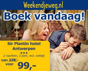 Weekendjeweg - Sir Plantin hotel Antwerpen 3* vanaf 99,-. Weekendjeweg - Sir Plantin hotel Antwerpen 3* vanaf 99,-.