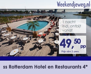 Weekendjeweg - Ss Rotterdam Hotel en Restaurants 4* vanaf 101,12. Weekendjeweg - Ss Rotterdam Hotel en Restaurants 4* vanaf 101,12.