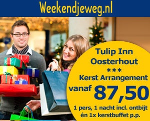 Weekendjeweg - Tulip Inn Oosterhout 3* vanaf 87,50.