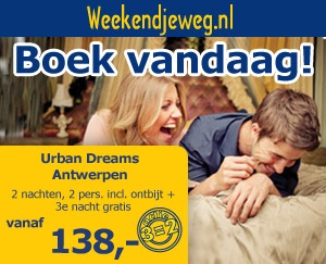 Weekendjeweg - Urban Dreams 0* vanaf 138,-. Weekendjeweg - Urban Dreams 0* vanaf 138,-.