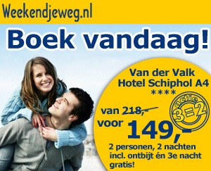 Weekendjeweg - Utrecht, Hotel Soest 3* vanaf 89,00.