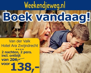 Weekendjeweg - Van der Valk Hotel ARA 4* vanaf 138,-.