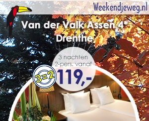 Weekendjeweg - Van der Valk Hotel Assen 4* vanaf 118,98.