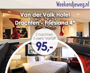 Weekendjeweg - Van der Valk Hotel Drachten 4* vanaf 95,-.