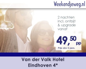 Weekendjeweg - Van der Valk Hotel Eindhoven 4* vanaf 99,-.