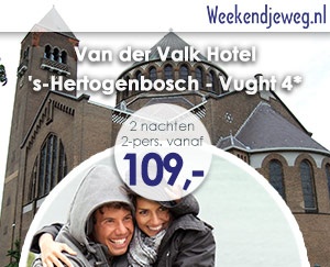 Weekendjeweg - Van der Valk Hotel 's-Hertogenbosch - Vught 4* vanaf 109,-. Weekendjeweg - Van der Valk Hotel 's-Hertogenbosch - Vught 4* vanaf 109,-.