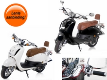 Week op Week - Iva Retro Classic Scooter 25-45Km/h-inclusief Rijklaar Maken T.w.v. 95,90