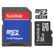 Week op Week - Sandisk 32 Gb Micro Sdhc Met Adapter En Gratis Verzending Week op Week - Sandisk 32 Gb Micro Sdhc Met Adapter En Gratis Verzending