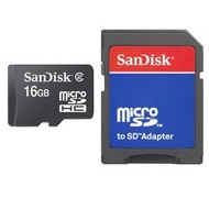 Week op Week - Sandisk Micro Sdhc 16, 8 Of 4 Gb Met Gratis Sd Adapter