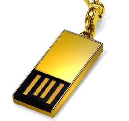 Week op Week - Super-Talent Pico-C *24K* GOLD 32GB USB-stick