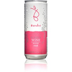 One Time Deal Wijn - Barokes Barokes Wine In A Can! Bubbly Rose 24X250ml One Time Deal Wijn - Barokes Barokes Wine In A Can! Bubbly Rose 24X250ml